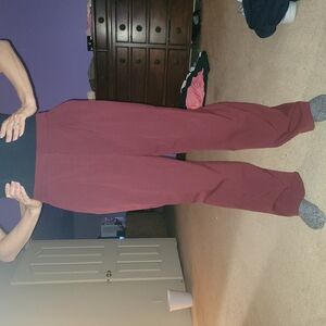 Women's Burgundy Pants
